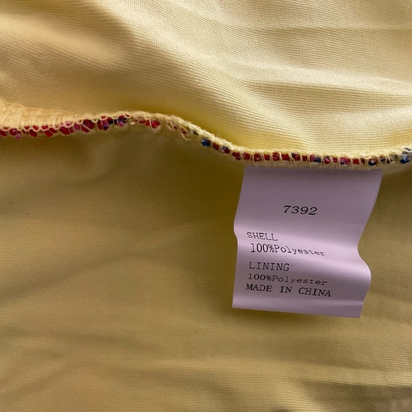 Sleeveless Slit long Dress by Fashion Sz L multicolor NWT - Picture 7 of 8